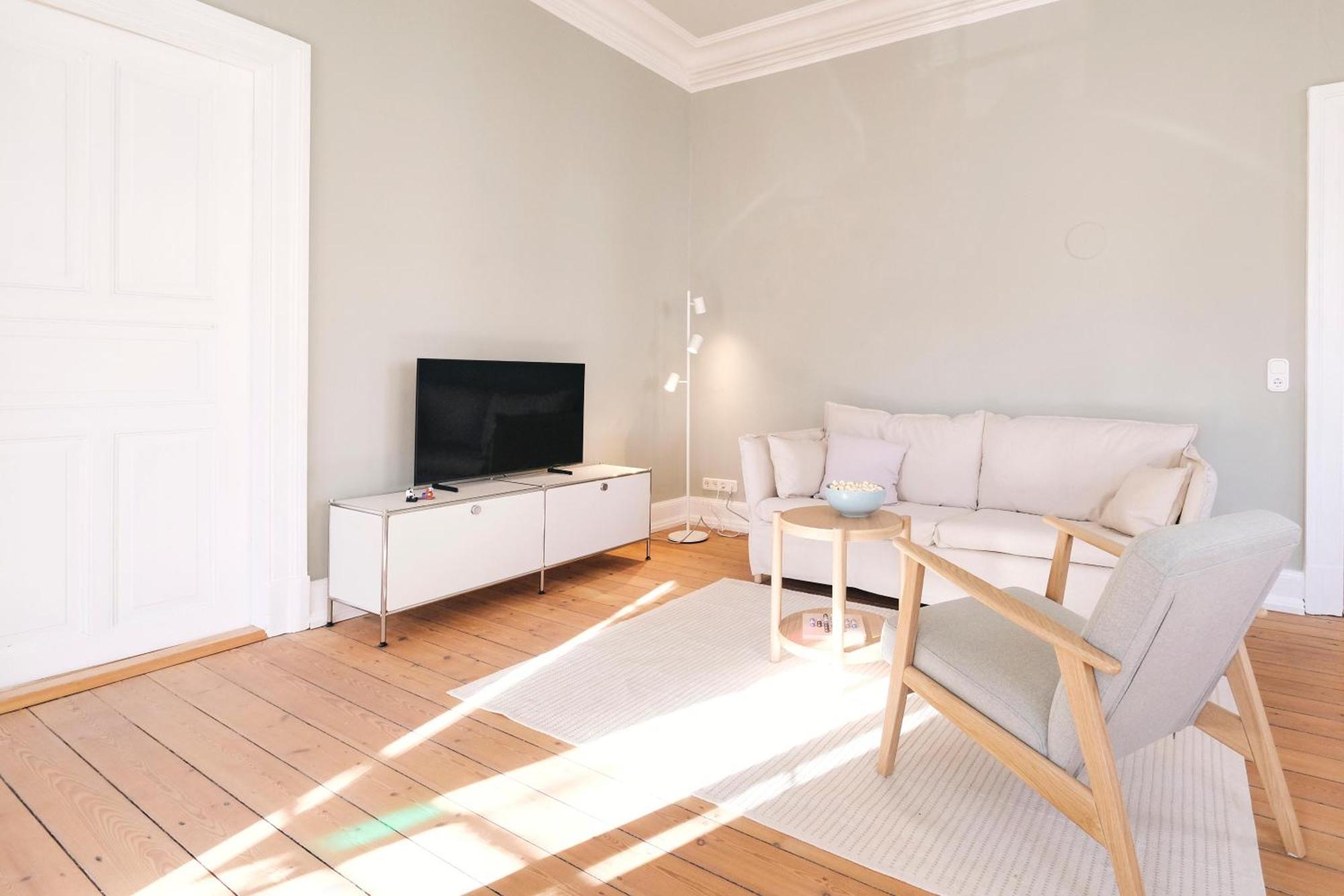 Villa Rosa - Charmante, Grosse Altbauwohnung Flensbourg Extérieur photo